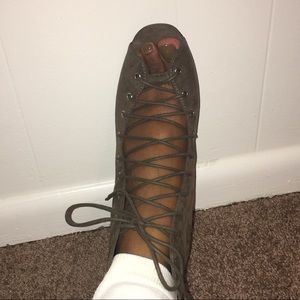 Lace up Wedge 3inch Bootie ‼️